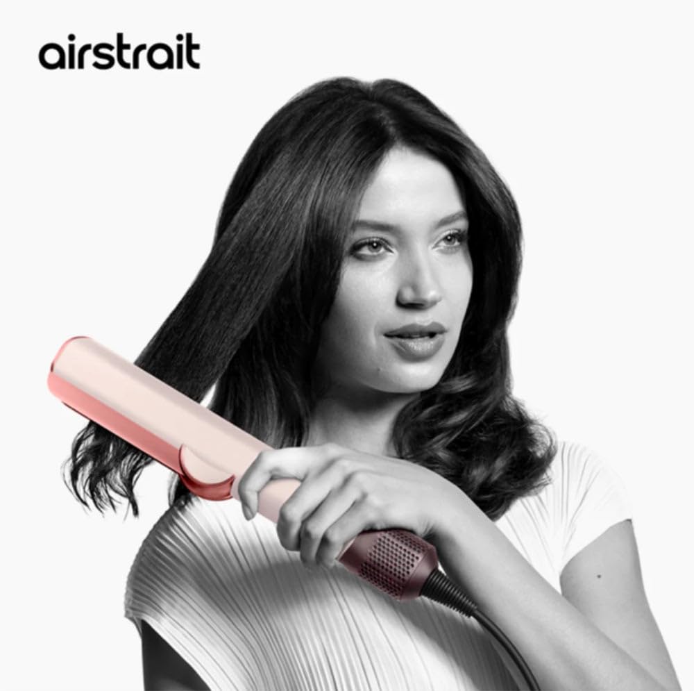 Dyson Airstrait Hair Straightener, Ceramic Pink/Rose Gold, 453969